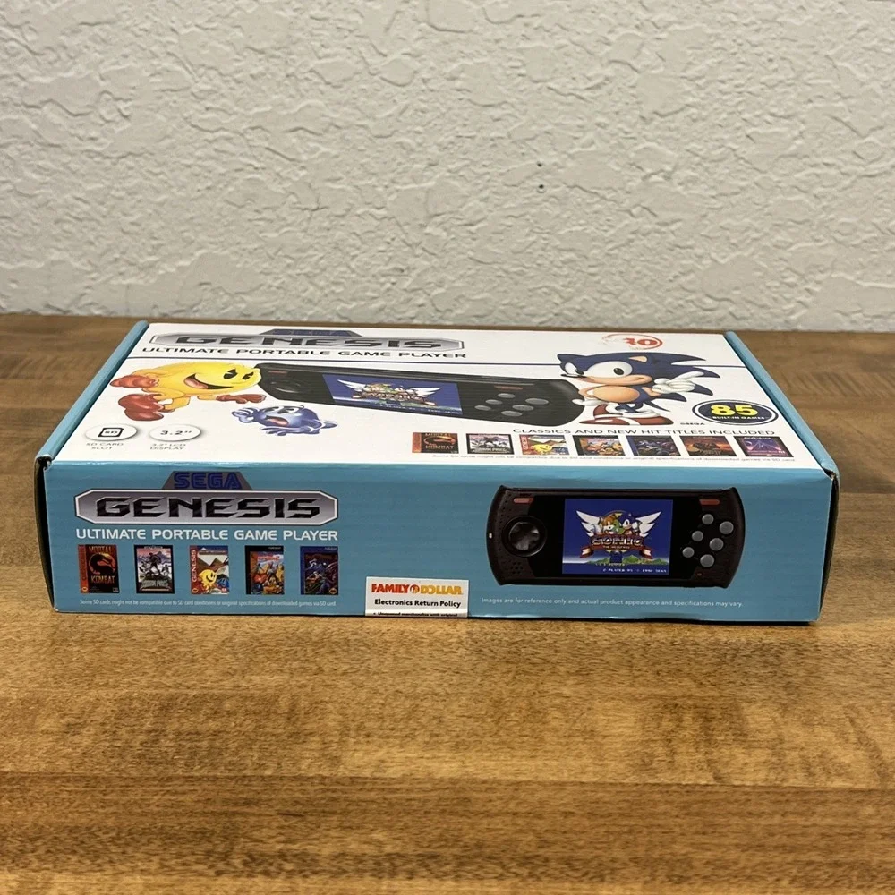 Sega Genesis Ultimate Portable Game Player 85‎ Brand New Factory Sealed At Games